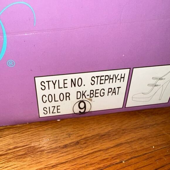 Beige Babydoll Platform Heels - Picture 5 of 6